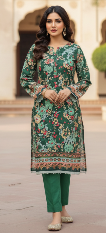 2 piece doria linen unstitched suit winter essentials