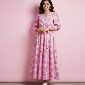 stitched long frock premium collection
