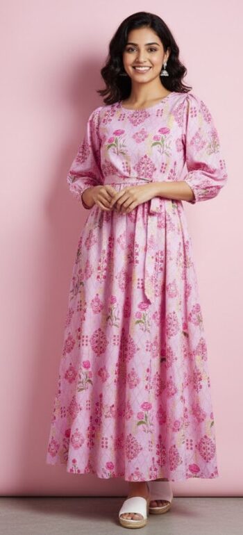 stitched long frock premium collection