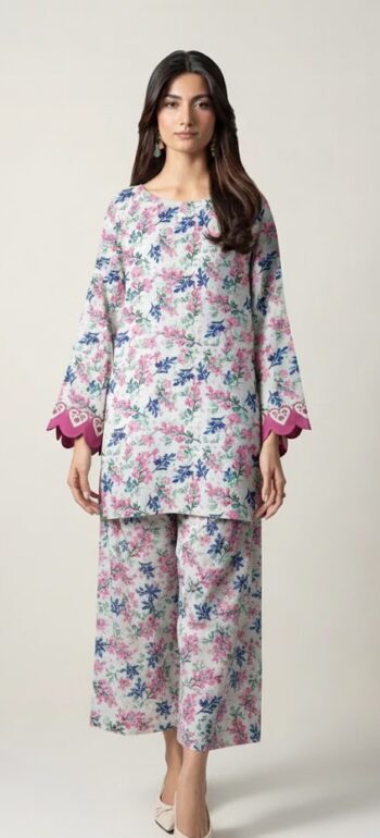 lawn printed cord set