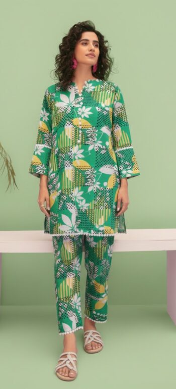 lawn printed cord set