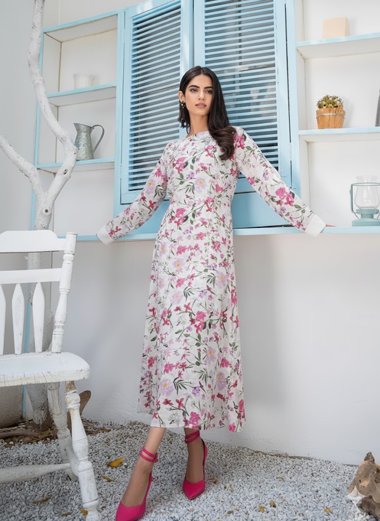 lawn printed cord set